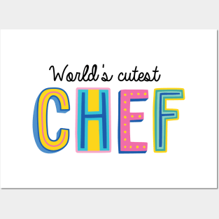 Chef Gifts | World's cutest Chef Posters and Art